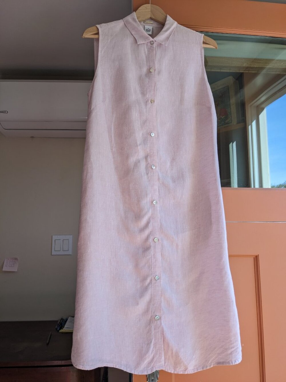 Classic Linen Shirtdress